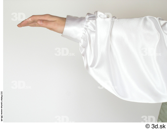 Arm Man White Shirt Costume photo references
