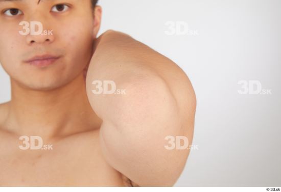 Man Asian Slim Male Studio Poses