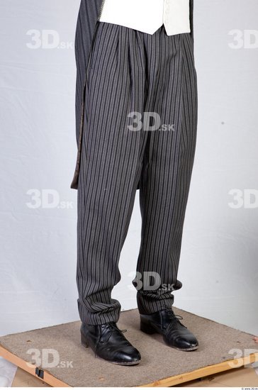 Man White Formal Shoes Trousers Costume photo references