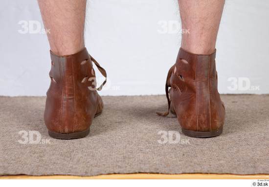 Man White Historical Shoes Costume photo references
