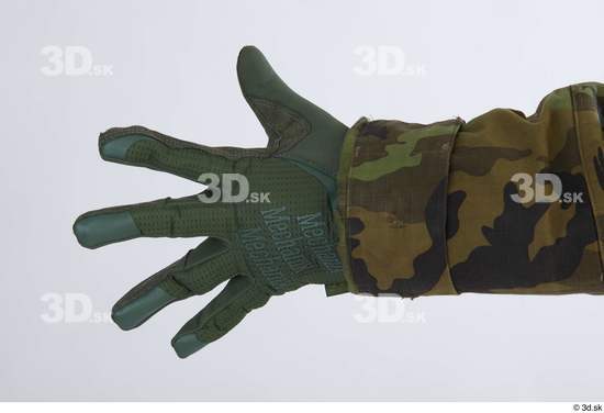 Hand Man White Army Uniform Gloves Slim Street photo references