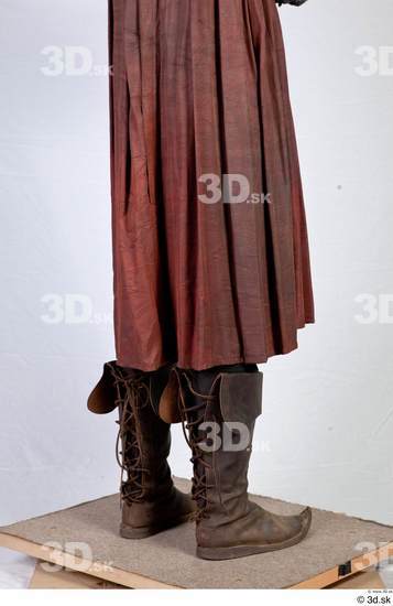 Man White Historical Shoes Costume photo references
