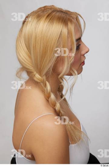 Hair Woman White Slim Groom Photo References