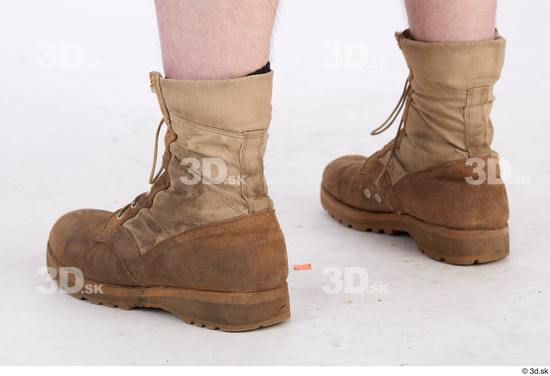 Leg Man White Army Shoes Athletic Street photo references