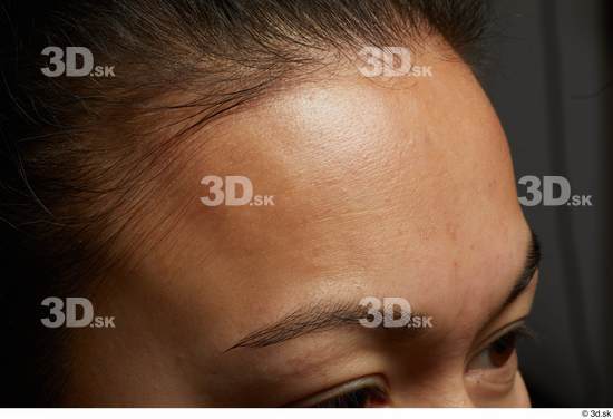 Face Woman Asian Wrinkles Face Skin Textures