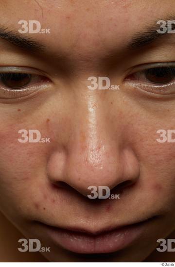 Face Woman Asian Wrinkles Face Skin Textures