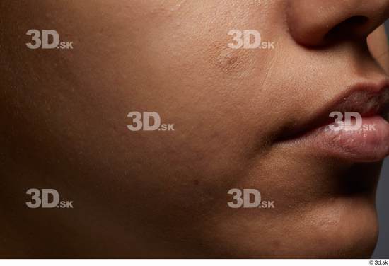 Face Woman Wrinkles Face Skin Textures Hispanic