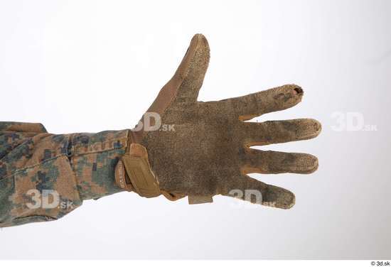 Hand Man Army Uniform Gloves Athletic Street photo references