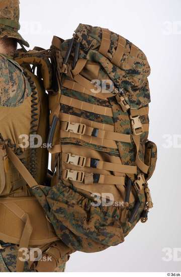 Upper Body Man Army Uniform Athletic Street photo references