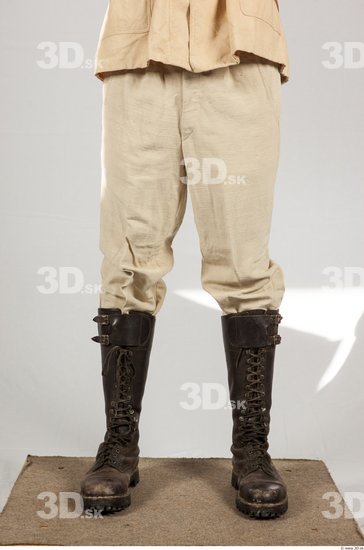 Man White Shoes Trousers Costume photo references