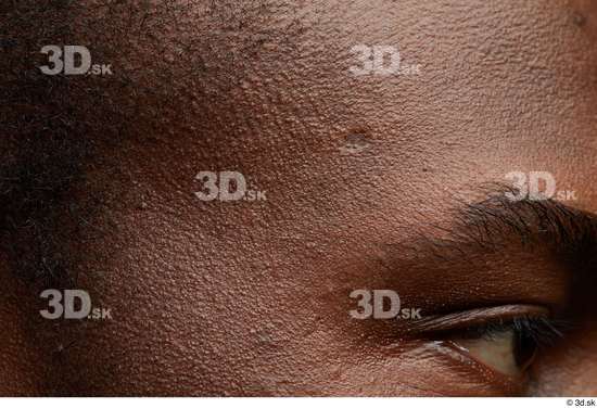 Face Man Black Face Skin Textures