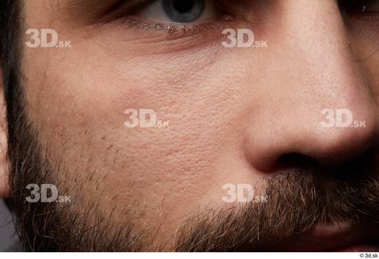 Face Man White Face Skin Textures