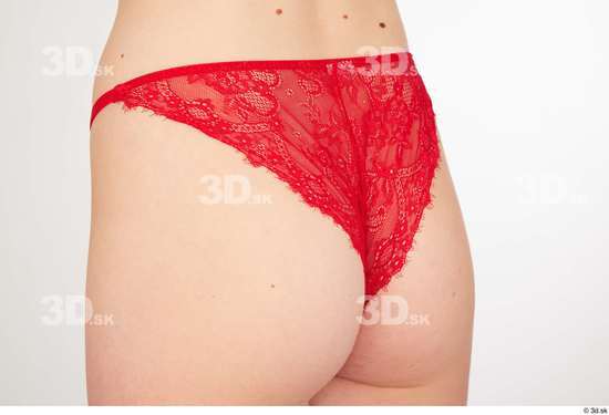 Olivia Sparkle buttock hips lingerie red panties underwear  jpg