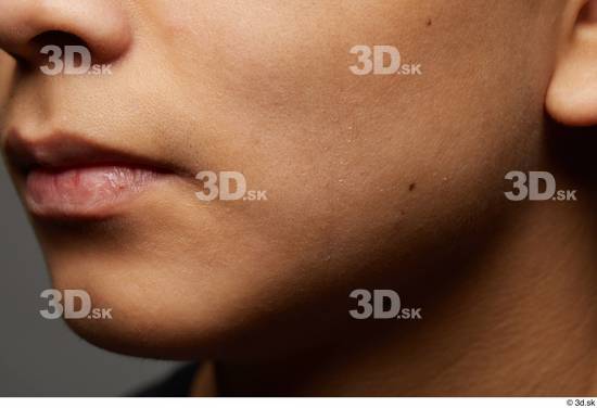 Face Man Face Skin Textures Hispanic