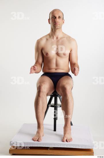 Man White Slim Male Studio Poses