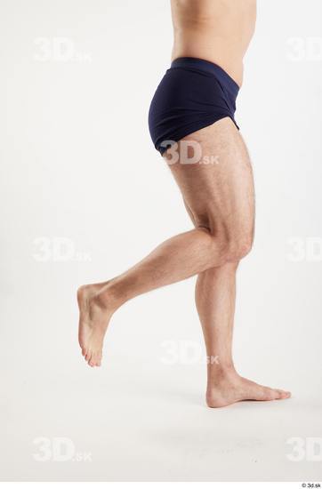 Man White Slim Male Studio Poses