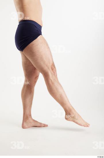 Man White Slim Male Studio Poses