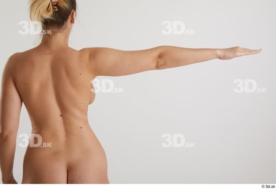 Woman White Slim Female Studio Poses