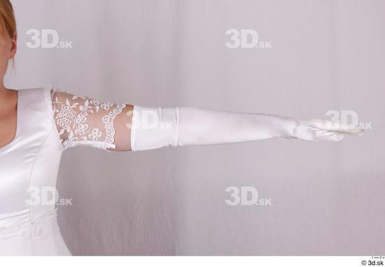 Hand Woman White Costume photo references