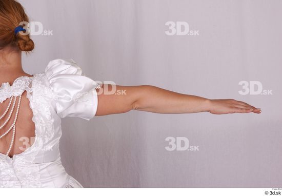 Upper Body Woman White Dress Costume photo references