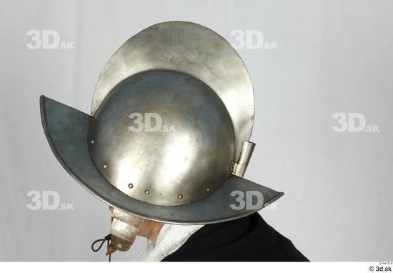 Head Woman White Army Historical Helmet Studio photo references