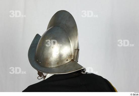 Head Woman White Army Historical Helmet Studio photo references