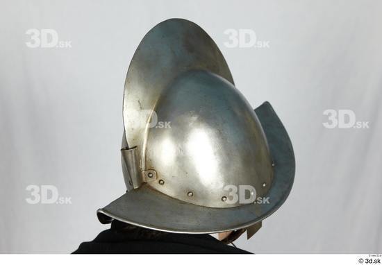 Head Woman White Army Historical Helmet Studio photo references