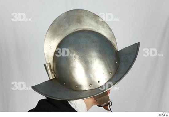 Head Woman White Army Historical Helmet Studio photo references