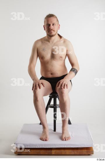 Man White Average Male Studio Poses