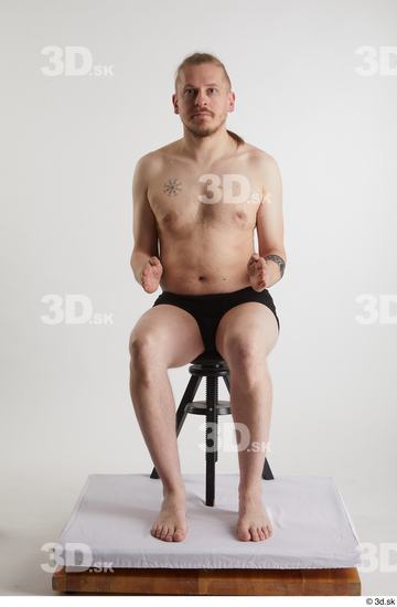 Man White Average Male Studio Poses