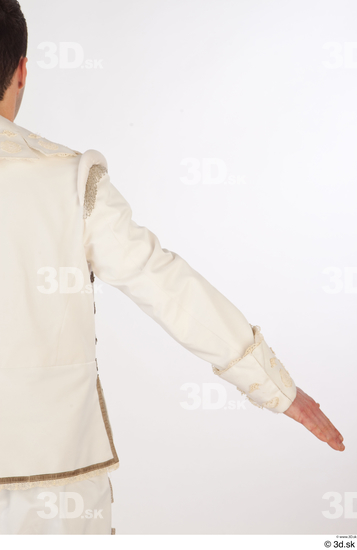 Upper Body Man White Jacket Costume photo references