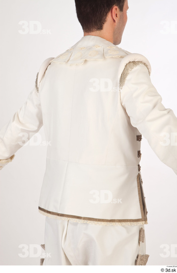 Upper Body Man White Jacket Costume photo references