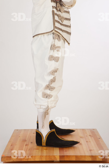 Man White Shoes Pants Costume photo references