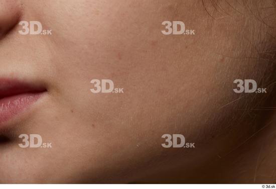 Face Cheek Head Skin Woman Slim Studio photo references