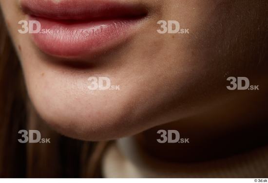 Face Mouth Head Skin Woman Slim Studio photo references