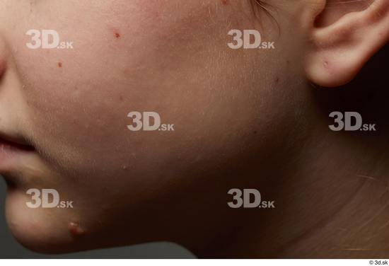 Face Cheek Ear Skin Woman Slim Studio photo references