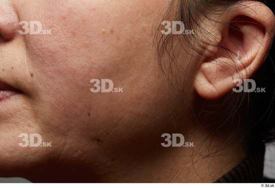 Face Cheek Ear Skin Woman Asian Studio photo references