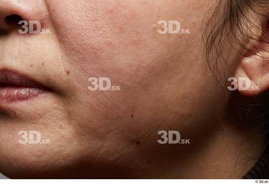 Face Mouth Cheek Skin Woman Asian Studio photo references