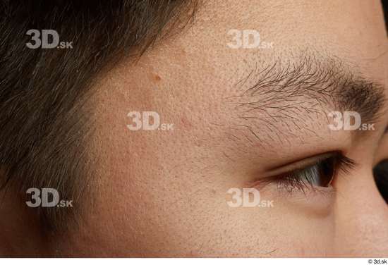 Eye Face Skin Man Asian Studio photo references