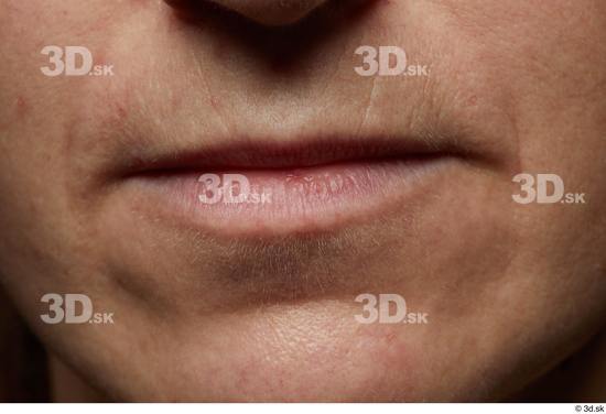 Face Mouth Skin Woman White Wrinkles Studio photo references