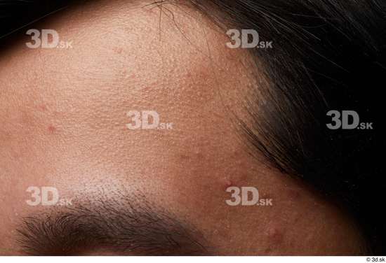 Face Skin Man Asian Studio photo references