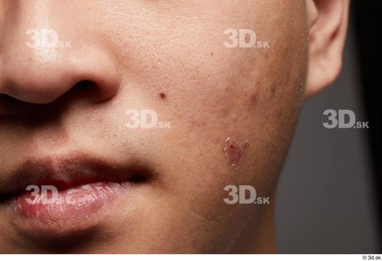 Face Mouth Nose Cheek Skin Man Asian Studio photo references