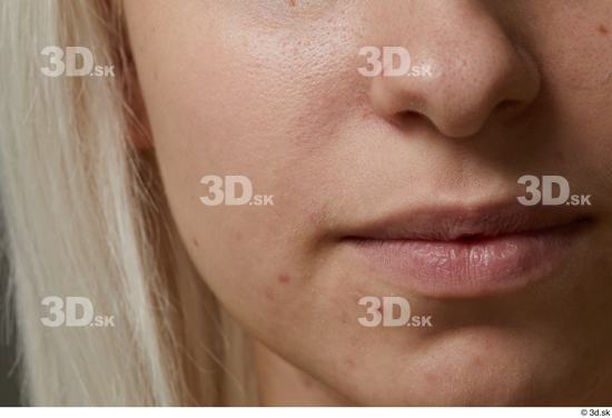 Face Mouth Nose Cheek Skin Woman White Studio photo references