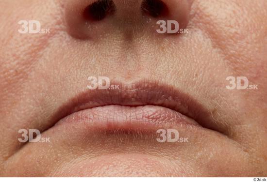 Face Mouth Skin Woman White Wrinkles Studio photo references