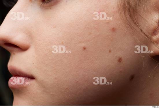 Face Mouth Nose Cheek Hair Skin Woman White Studio photo references