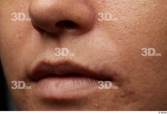 Face Mouth Nose Skin Woman White Studio photo references