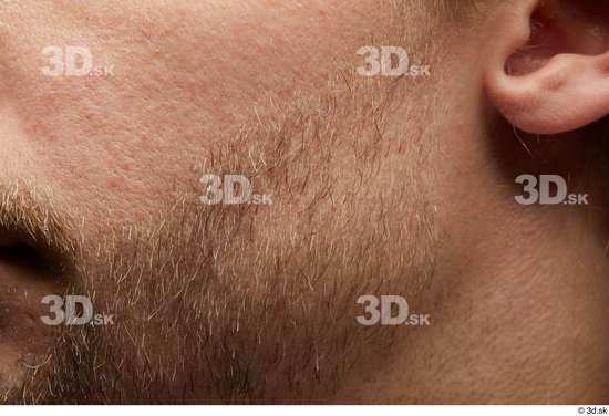 Face Cheek Ear Hair Skin Man White Facial Bearded Studio photo references
