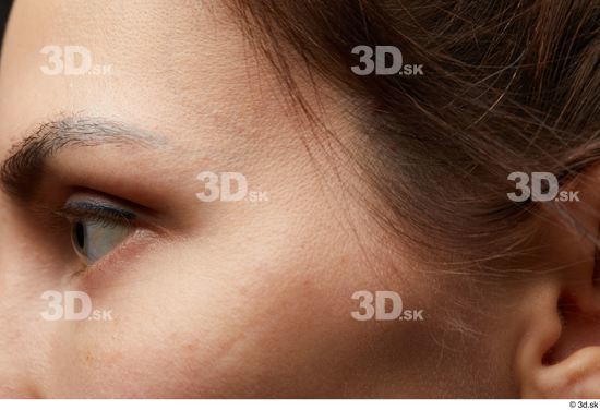 Eye Face Cheek Hair Skin Woman White Studio photo references