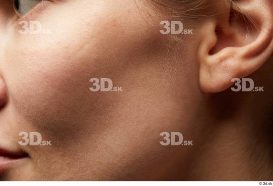 Face Mouth Cheek Ear Skin Woman White Studio photo references