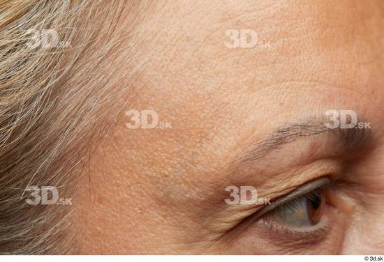Eye Skin Woman White Chubby Wrinkles Studio photo references